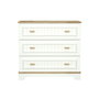 Hanah Home Monte Cómoda Crema y Roble